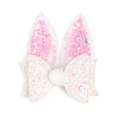Sweet Wink - Shaker Easter Bunny Ear Bow Clip