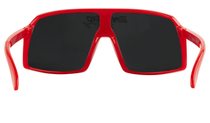 BinkyBro - Monteverde Racing (Crimson) Sunglasses: Red / Monteverde