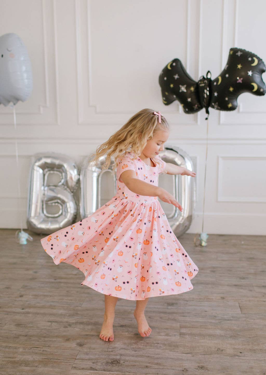 Ollie Jay - Classic Twirl Dress in Hippie Halloween | Girls Dress