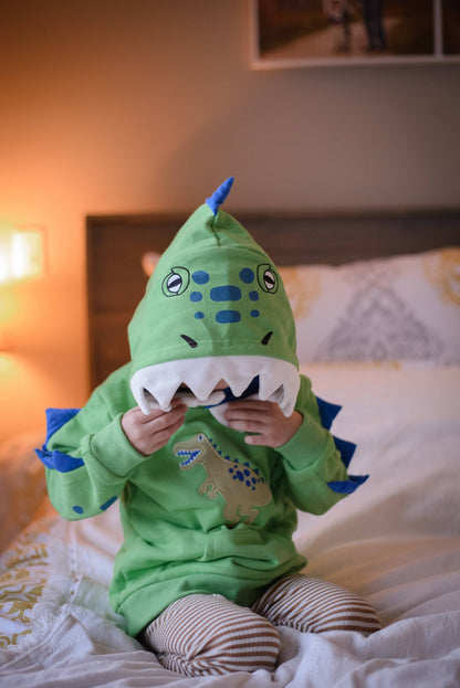 Spiky Dino 3D Hoodie