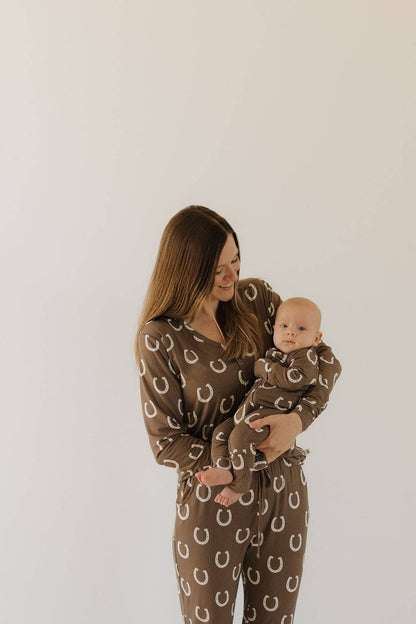 Forever French Baby - Bamboo Zip Pajamas | Giddy Up