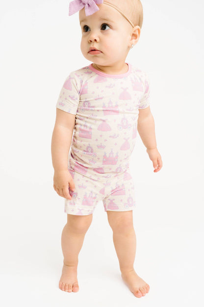 Little One Shop - Dreamy Fairytale Bamboo Shorts Set