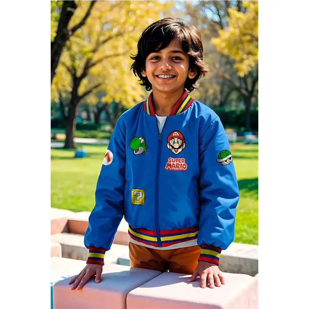 SUPER MARIO Boys Bomber Jacket