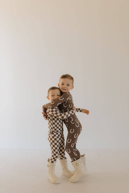 Forever French Baby - Bamboo Two Piece Pajamas | Giddy Up: 2/3 Years