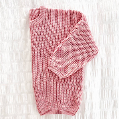 Chunky Knit Sweater | Dusty Rose or Oat