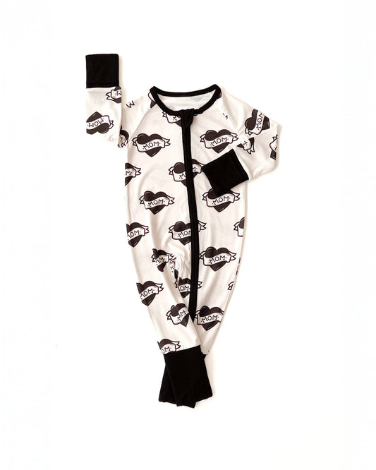 Baby Bamboo Zippy Pajamas | Mom Tattoo