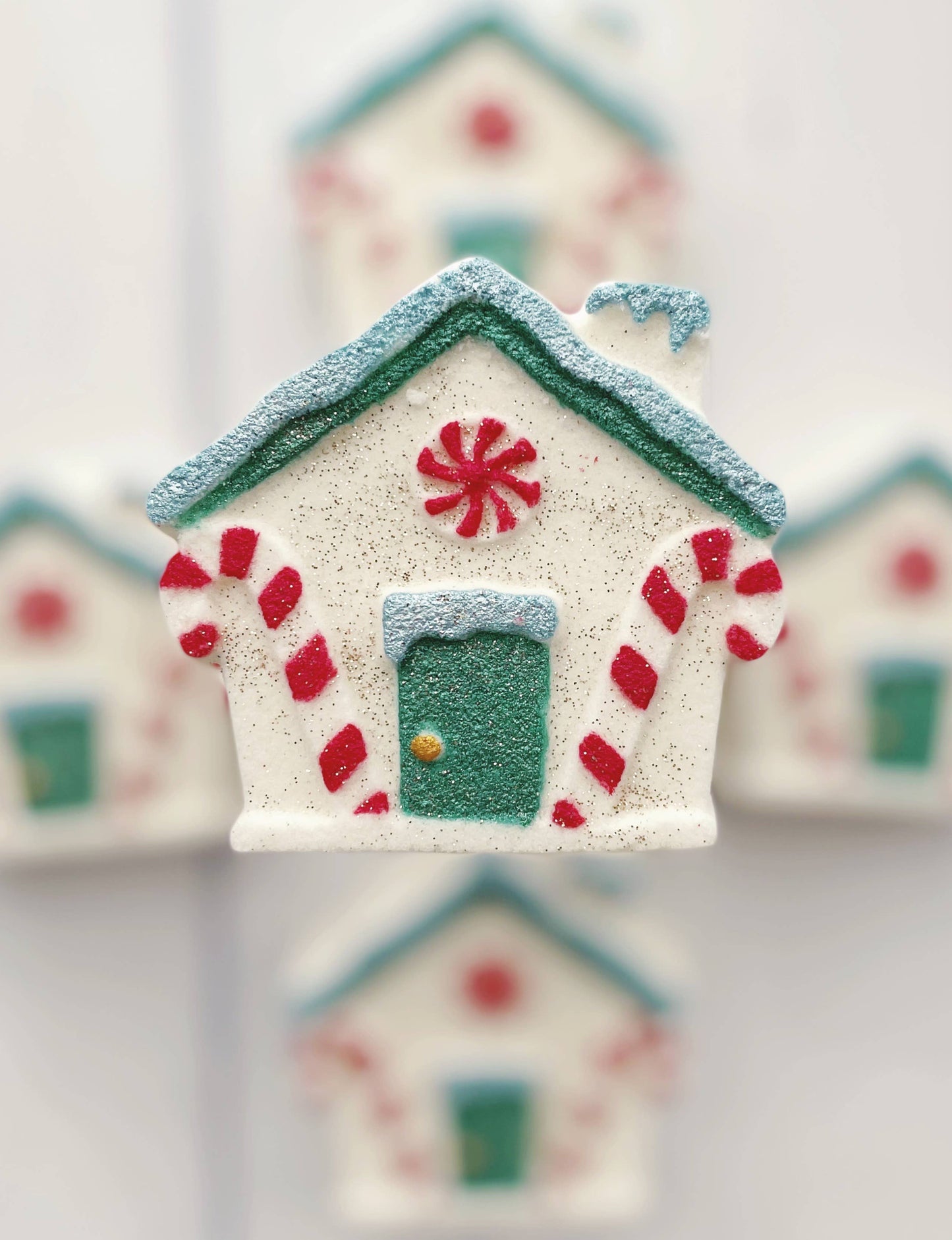 Gingerbread House Bath Bomb - with toy inside!