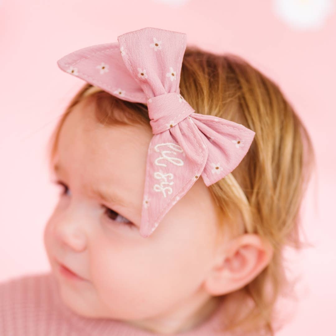 Sweet Wink - Lil Sis Bow Baby Headband