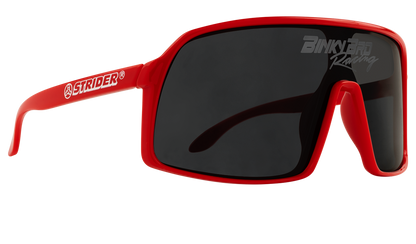 BinkyBro - Monteverde Racing (Crimson) Sunglasses: Red / Monteverde