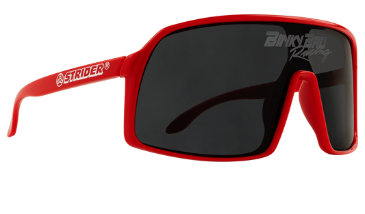 BinkyBro - Monteverde Racing (Crimson) Sunglasses: Red / Monteverde