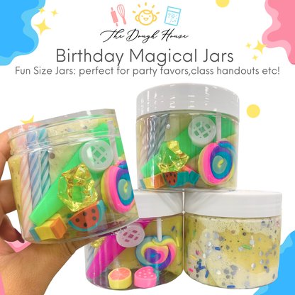 The Dough House - Fun Size Birthday Magical Jars