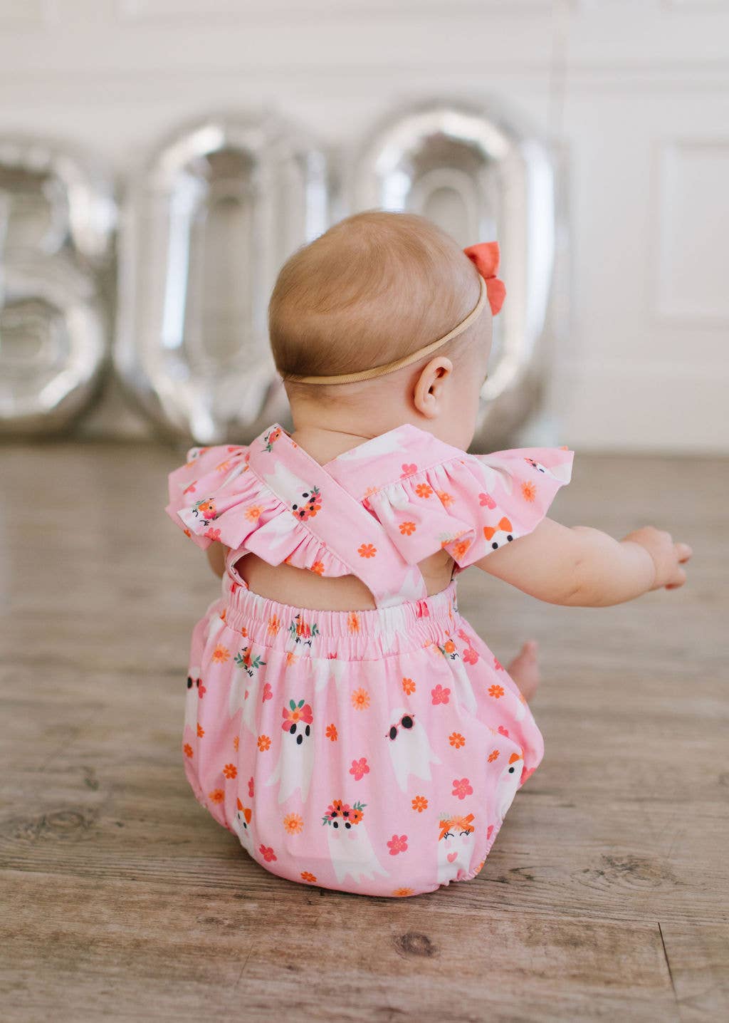 Ollie Jay - Emmy Bubble in Floral Ghost | Baby Bubble