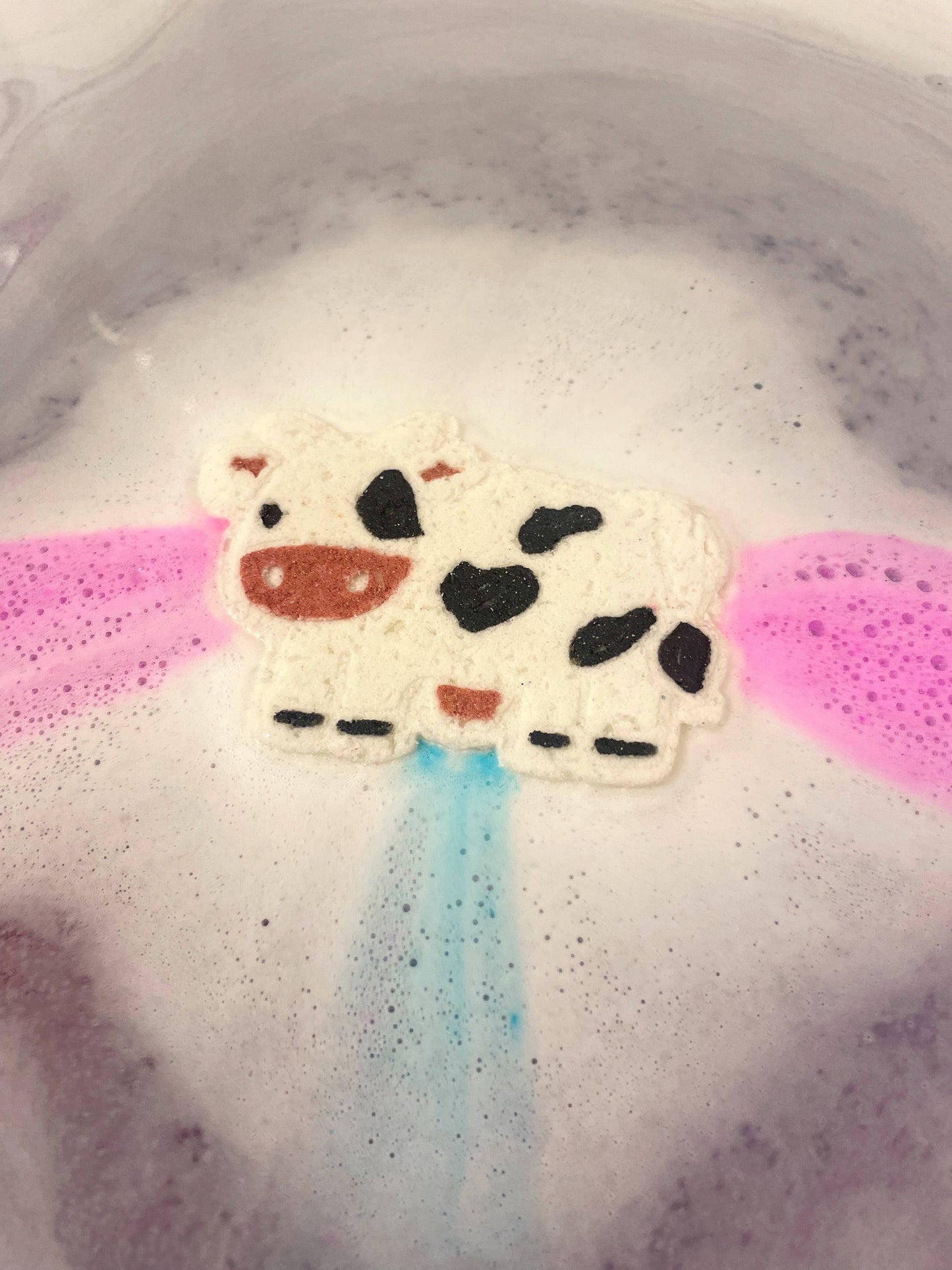 The Sister Made - Cow Bath Bomb - with toy!