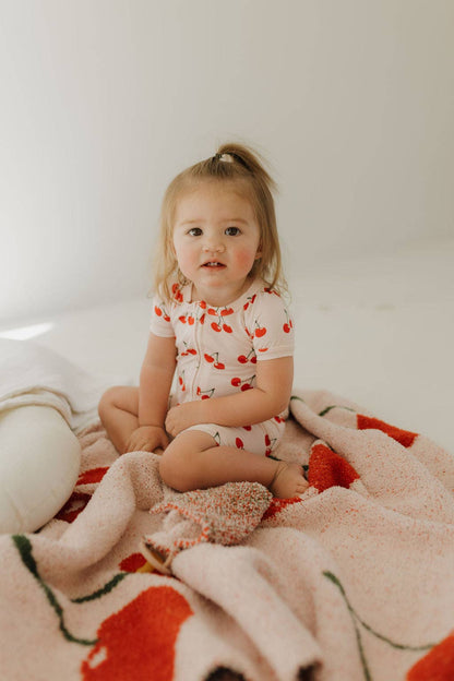 Forever French Baby - Plush Blanket | Cherry Orchard: Baby/Toddler 45x45