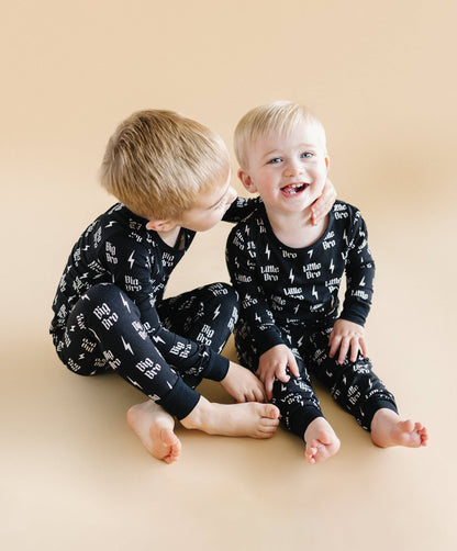 Lucky Panda Kids - Bamboo Boys' Two Piece Set | Little Bro: 18-24M