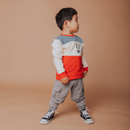 RAGS - Kids Sweatshirt - 'Geometric Shapes