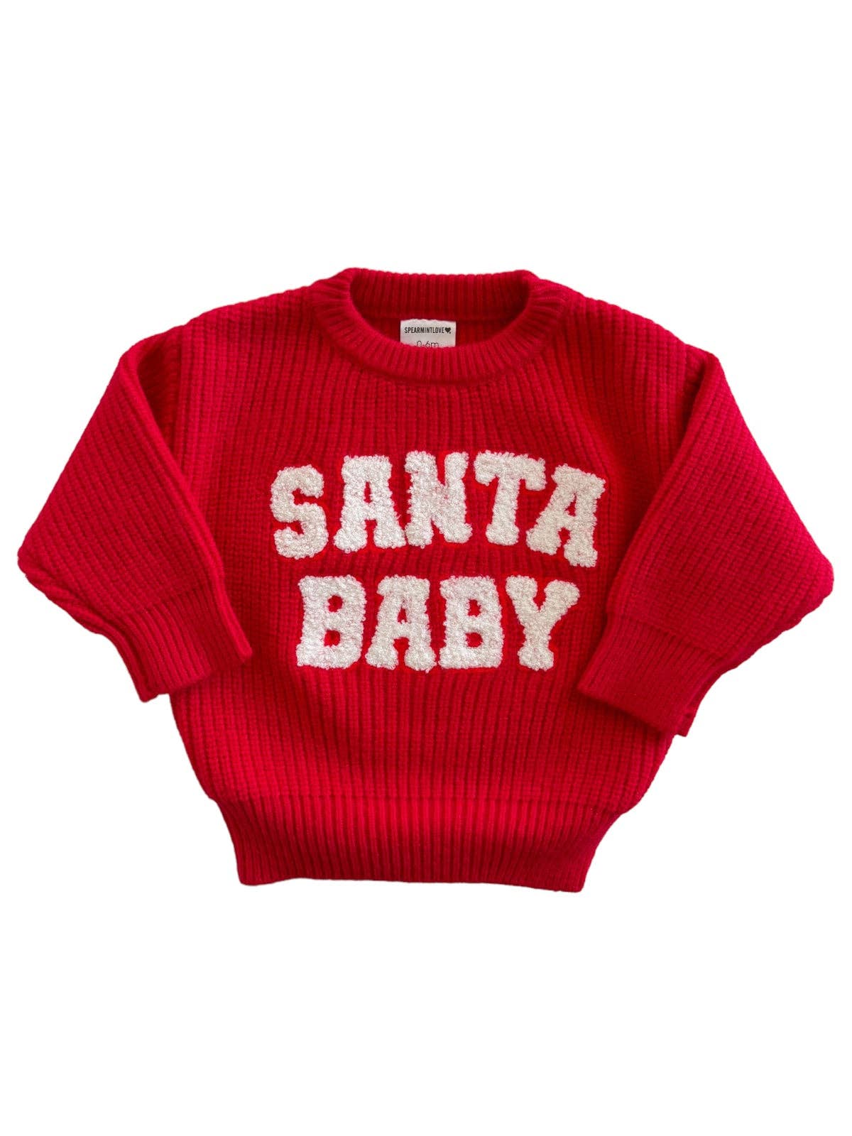 SpearmintLOVE - Knit Sweater, Santa Baby