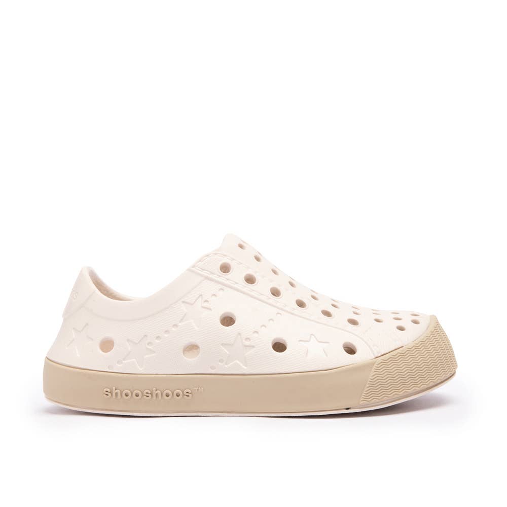 WATERPROOF SNEAKERS: CREAM/TAN