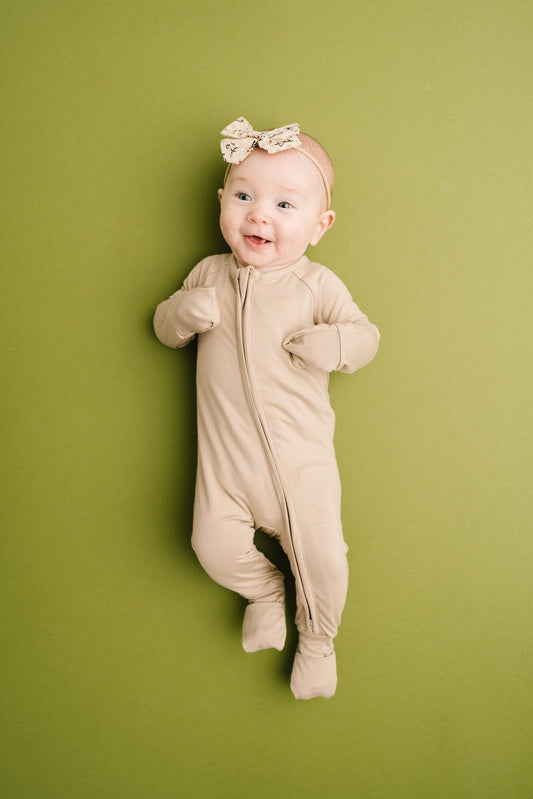 Little One Shop - Sandstone Bamboo Sleeper