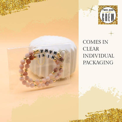 Two and Crew - Faith Based Jewelry & Gifts - Mama Mini Bracelet Set – Motherhood Jewelry, mom gift