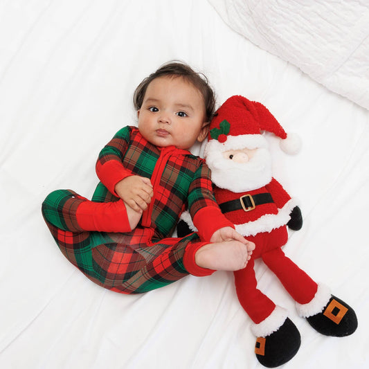 millie + roo - ZIP ROMPER - Classic Tartan