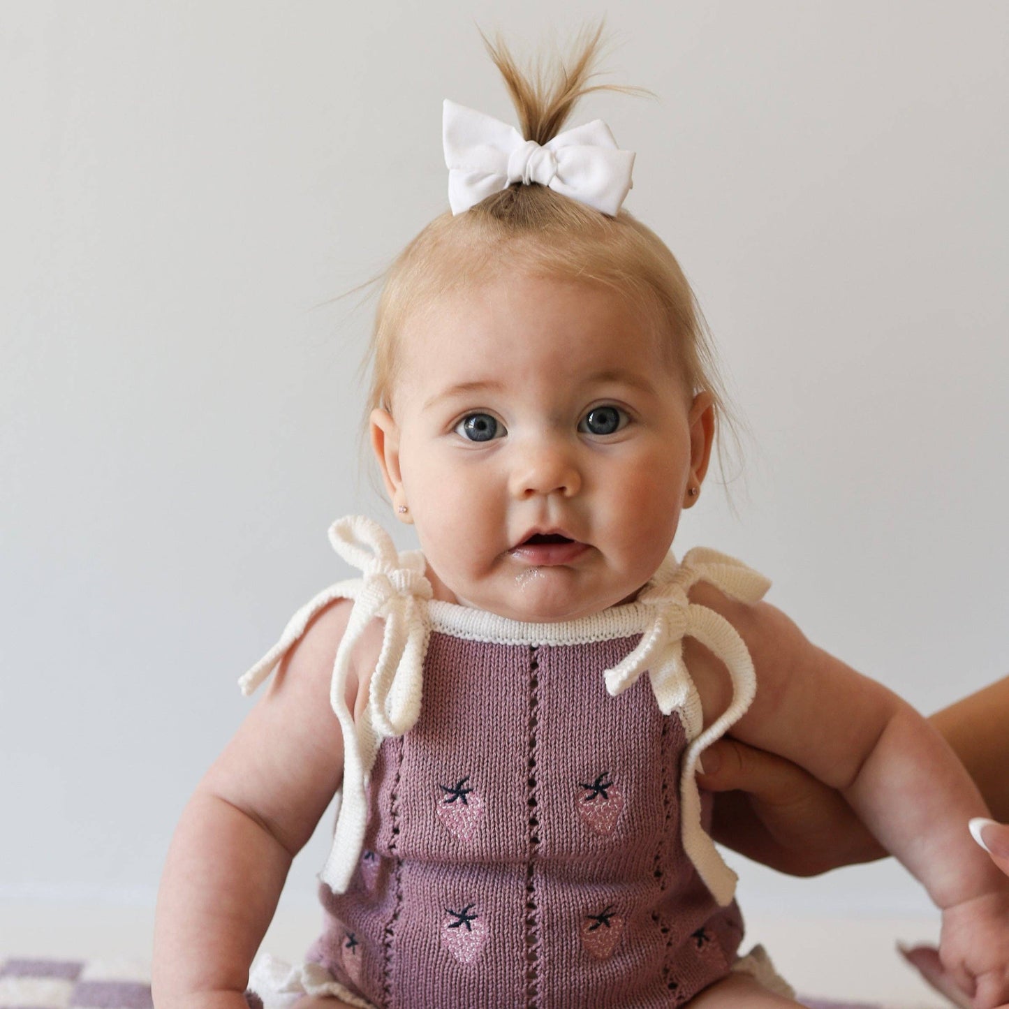 Forever French Baby - Knit Ruffle Romper | Matilda