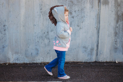 Doodle Pants - Pink Horse 3D Hoodie Toddler and Kids Western: 3T