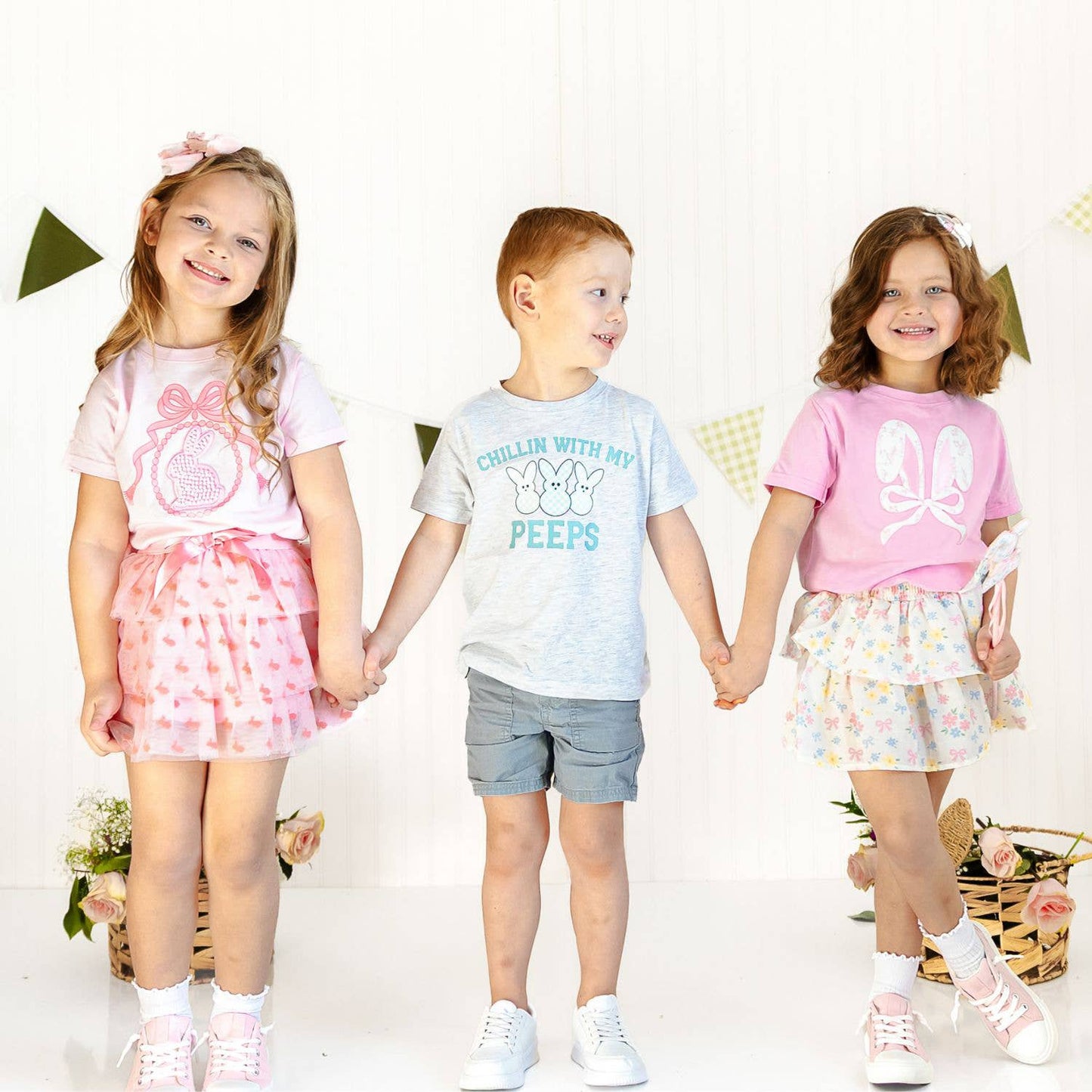 Sweet Wink - Sweet Floral Easter Bunny Wand