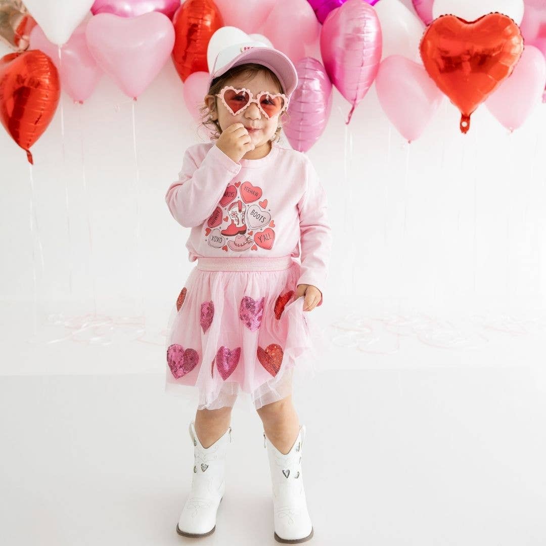 Sweet Wink - Sequin Heart Tutu