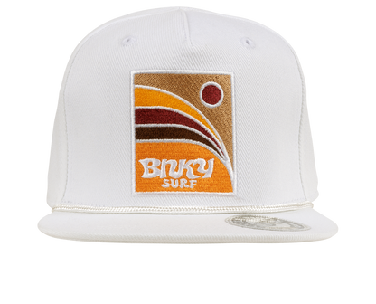 BinkyBro - Popoyo Hat: White / Standard Fit