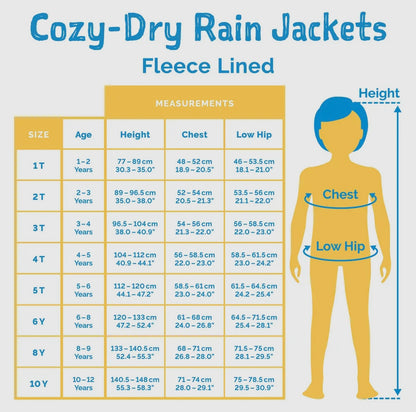 Enchanted | Cozy-Dry Waterproof Jacket: Fleece-lined