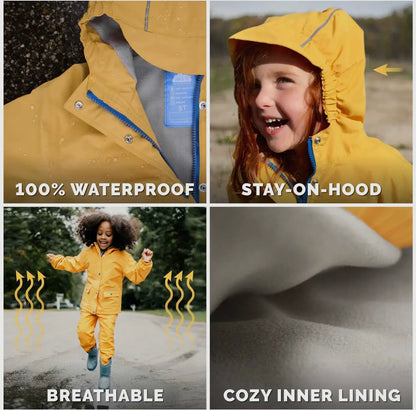 Enchanted | Cozy-Dry Waterproof Jacket: Fleece-lined