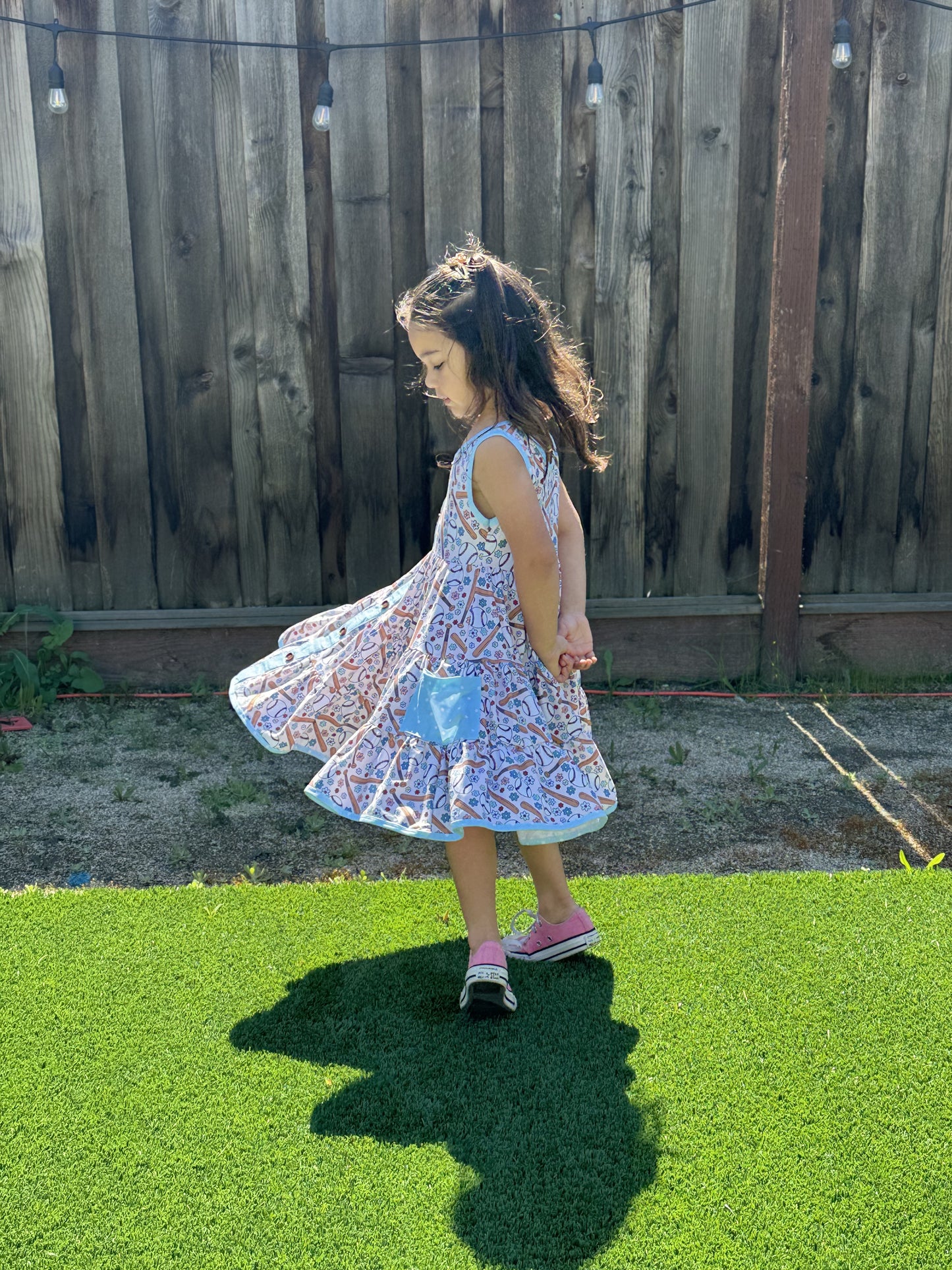 Eliza Cate & Co - Tiered Twirl Dress | Hey Batter Swing