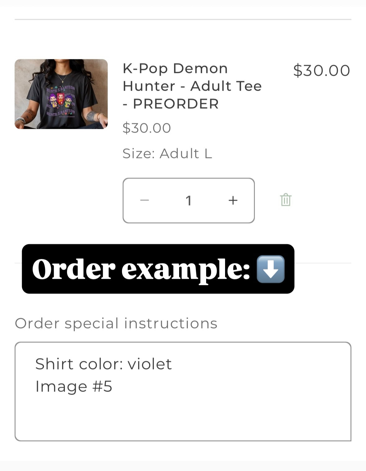 K-Pop Demon Hunter - Adult Tee - PREORDER