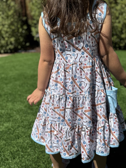 Eliza Cate & Co - Tiered Twirl Dress | Hey Batter Swing