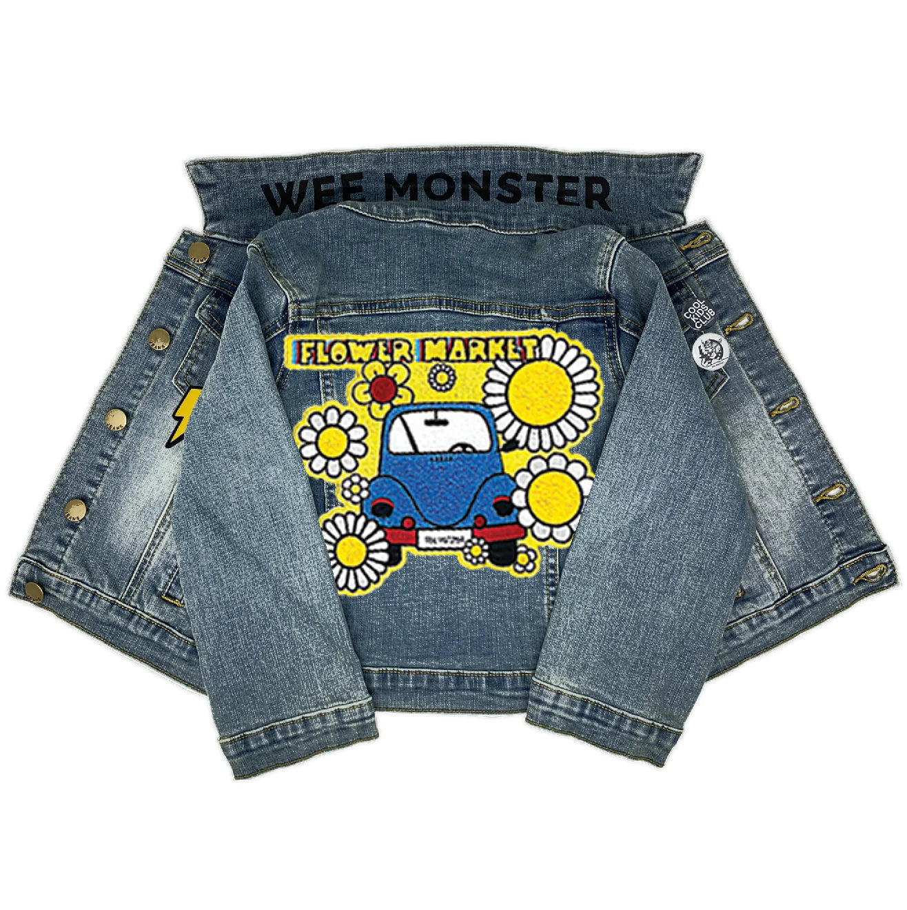 Flower Market Denim Jacket