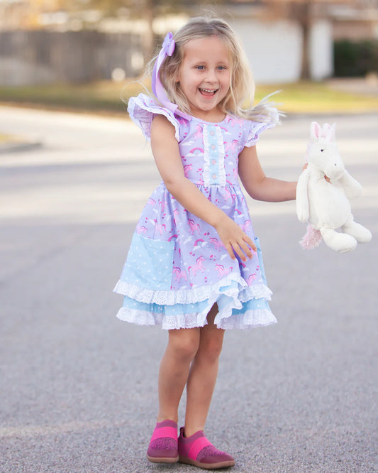 Unicorn Dreams | Twirl Dress