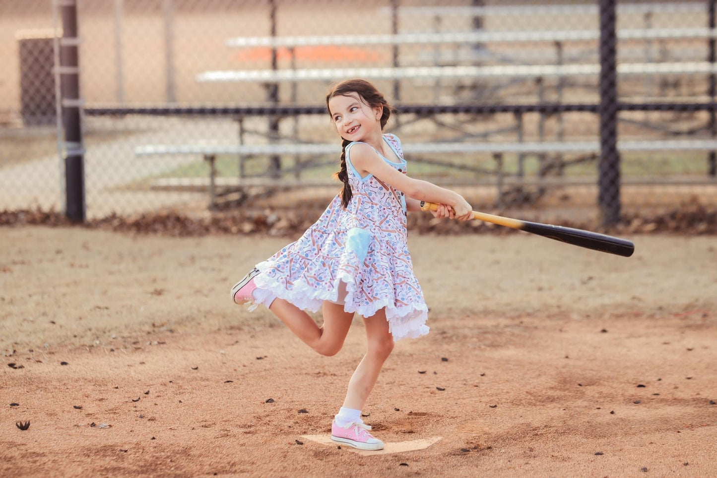 Eliza Cate & Co - Tiered Twirl Dress | Hey Batter Swing