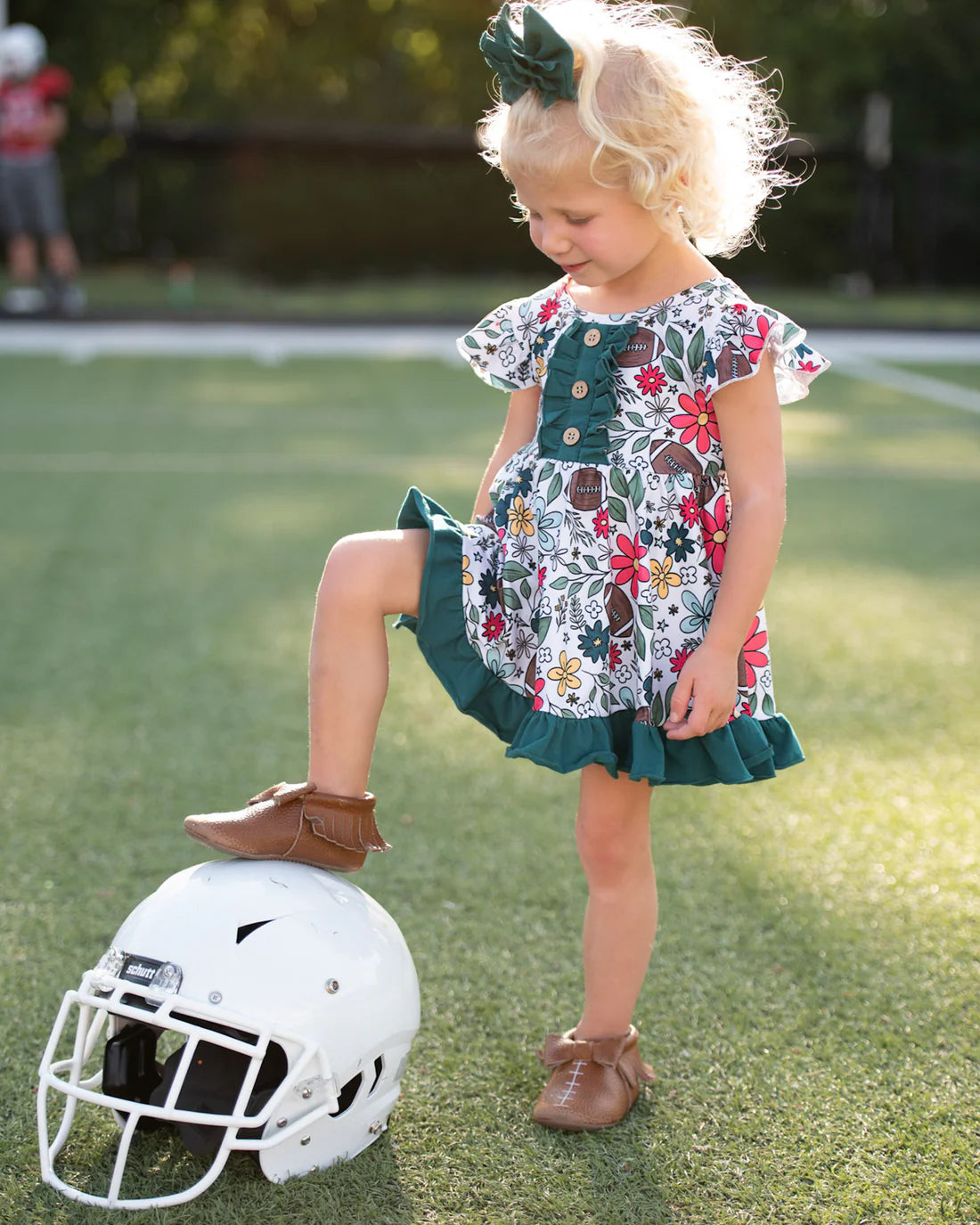 Twirl Tunic Set | Field Goal Floral