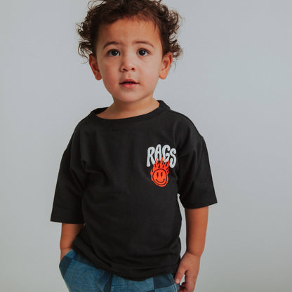 RAGS - Drop Shoulder Kids Tee - Just Gr8