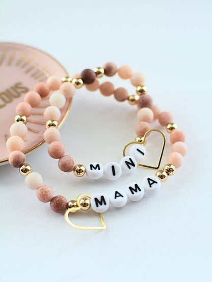 Two and Crew - Faith Based Jewelry & Gifts - Mama Mini Bracelet Set – Motherhood Jewelry, mom gift