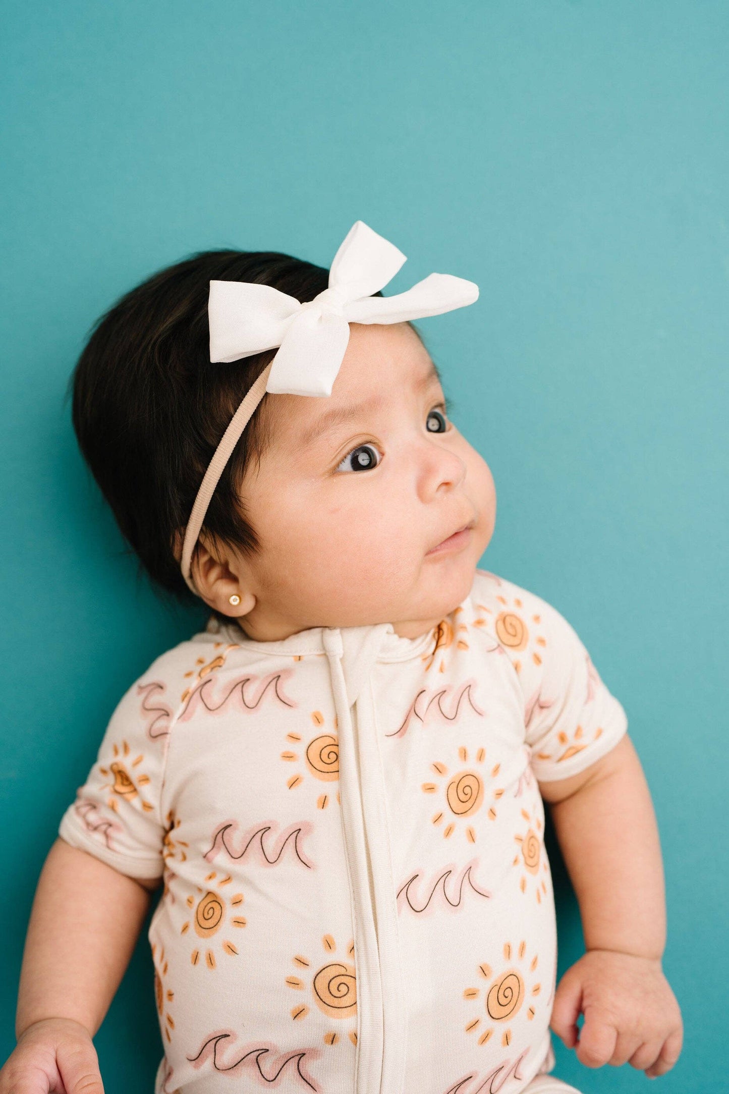 Little One Shop - Sunny Shores Bamboo Short Romper