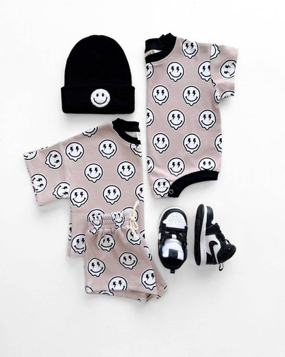 Lucky Panda Kids - Shorts Set | Electric Drippy