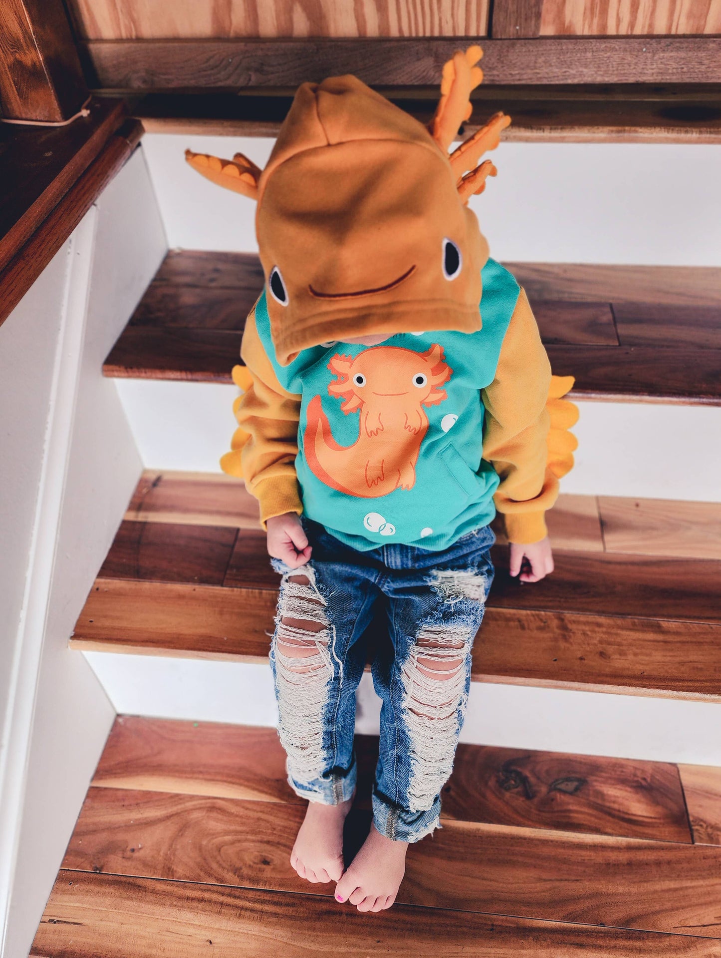 Axolotl 3D Hoodie
