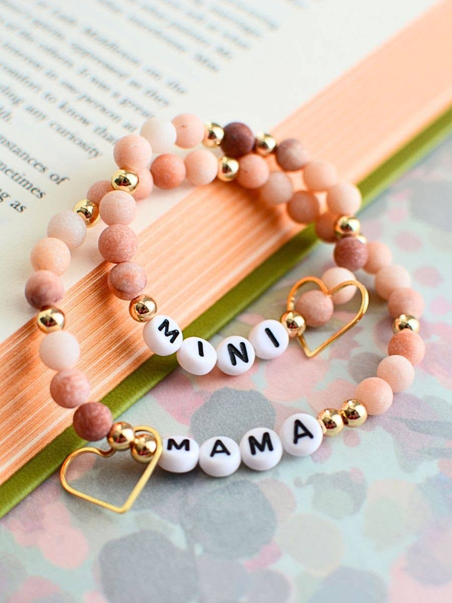 Two and Crew - Faith Based Jewelry & Gifts - Mama Mini Bracelet Set – Motherhood Jewelry, mom gift
