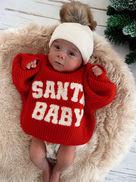 SpearmintLOVE - Knit Sweater, Santa Baby
