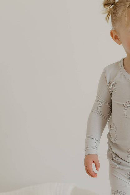 Forever French Baby - Bamboo Two Piece Pajamas | Howdy