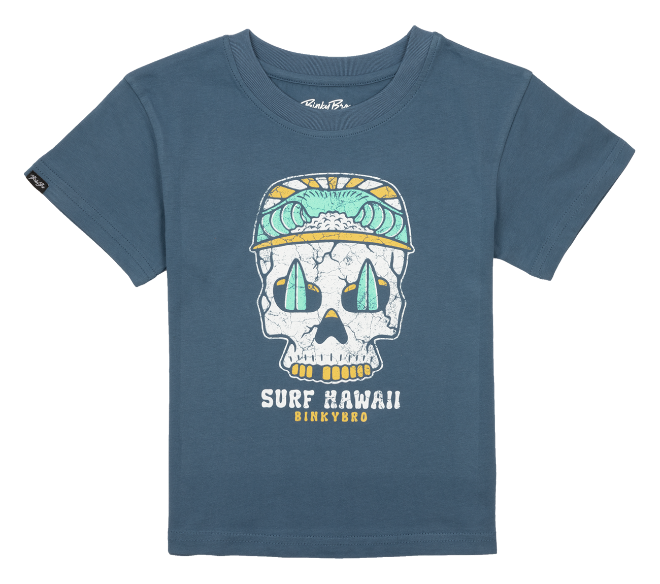 BinkyBro - Surf Hawaii T-Shirt: Blue