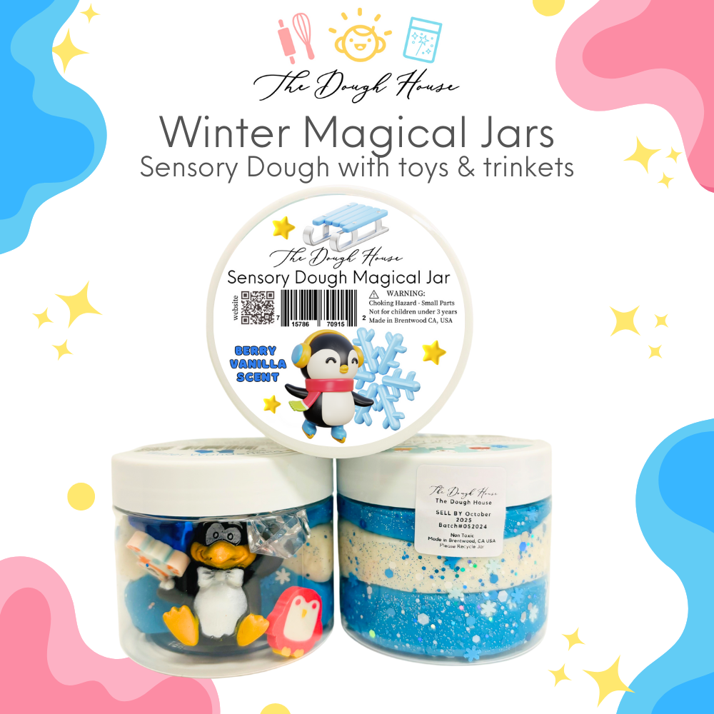 The Dough House - Winter Magical Jar: Santa