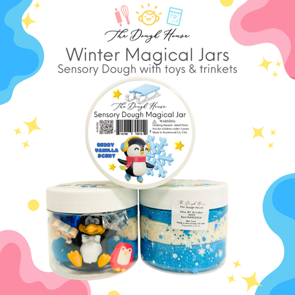 The Dough House - Winter Magical Jar: Santa